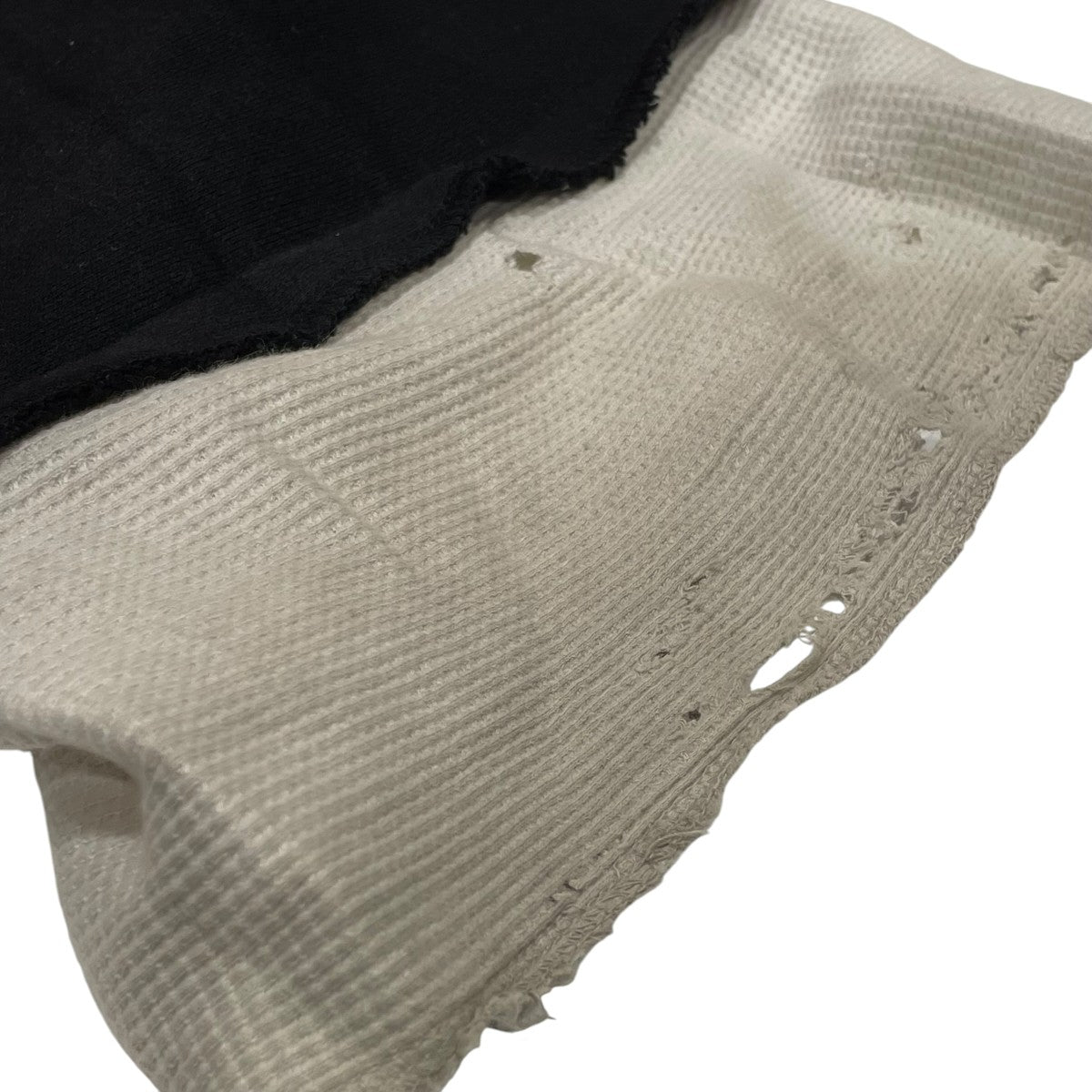 ANCELLM 23AWCRASH SWEAT LAYERED PANTSレイヤードスウェットパンツANC-PT34-A 古着・中古-7枚目のアイテム画像