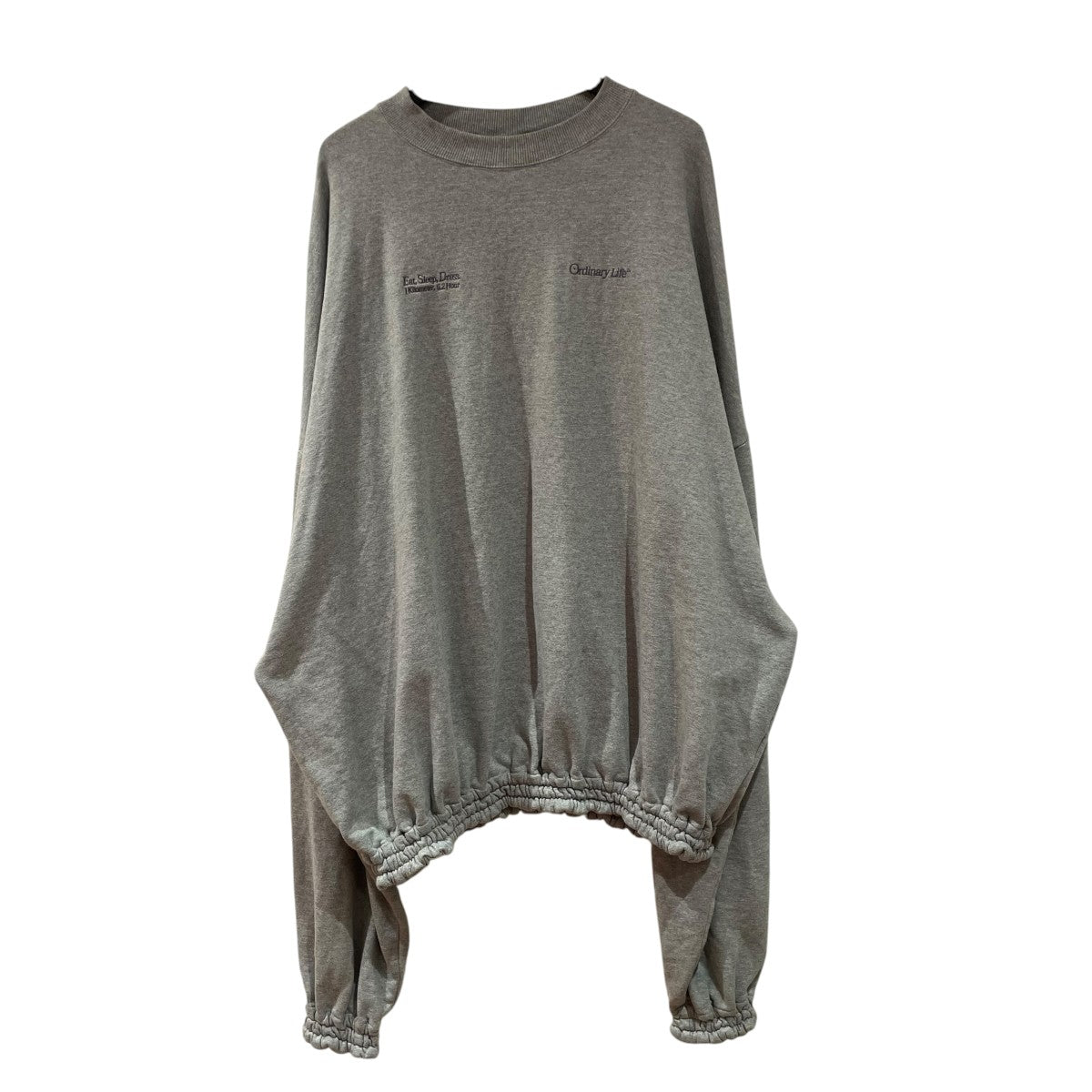 SHINYA KOZUKA 24AWORDINARY GIANT CREWスウェット2402SK95 古着・中古-1枚目のアイテム画像