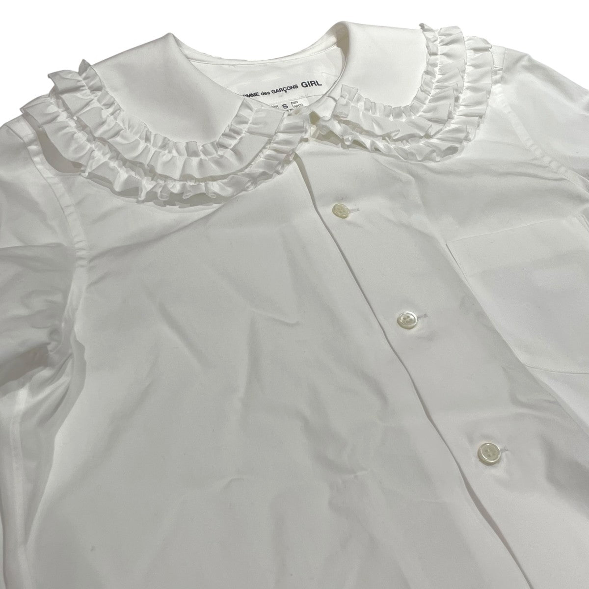 COMME des GARCONS GIRL 2024長袖ブラウスNZ-B008 古着・中古-3枚目のアイテム画像
