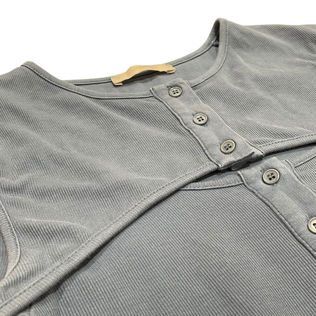 AMOMENTO RIBBED BUTONCARDIGAN TOP SETドッキングニット24070410003910 古着・中古-3枚目のアイテム画像