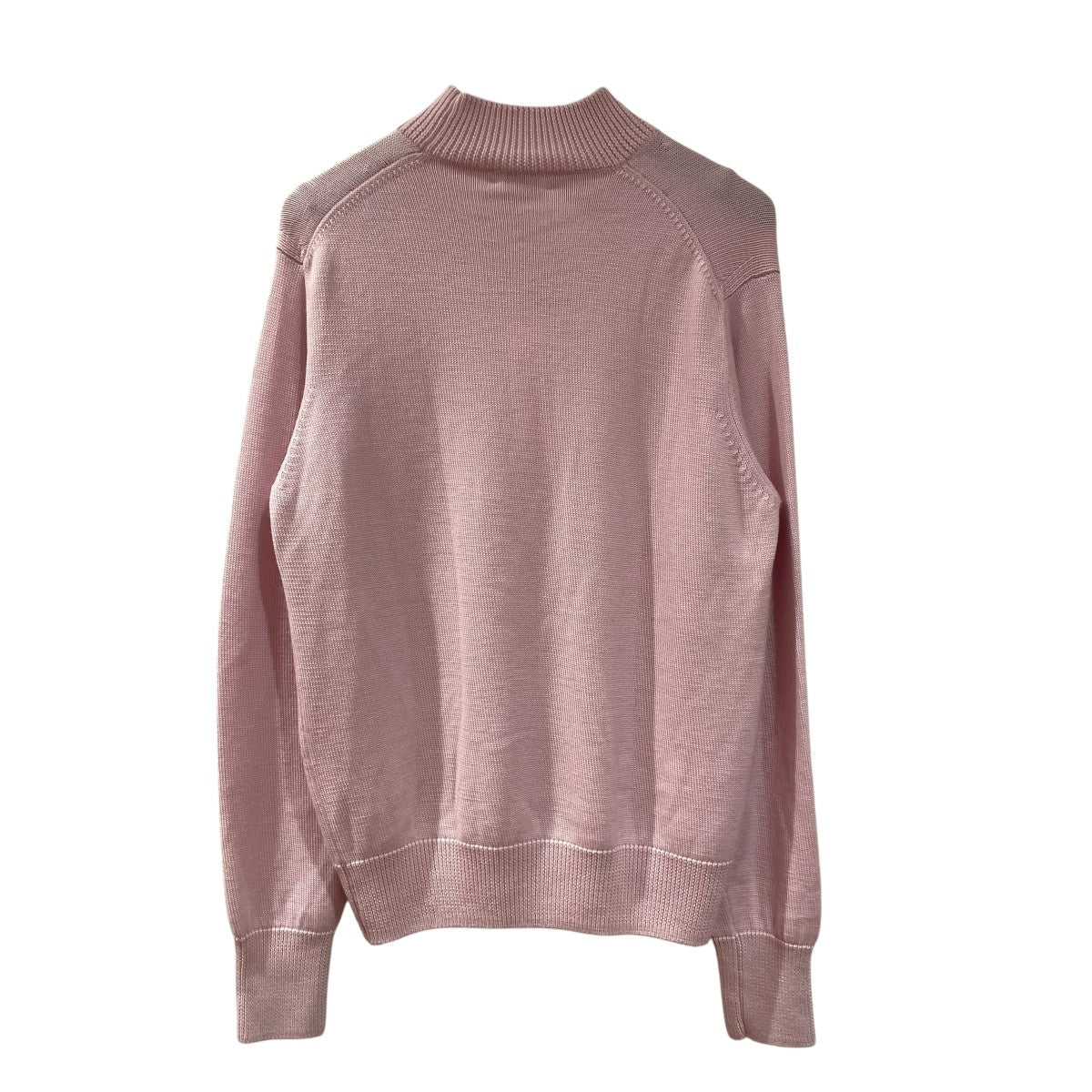 MAATEE＆SONS 梳毛CASHMERE多本撚 MN P O SWEATERモックネックニットMT4303-0104 古着・中古-2枚目のアイテム画像