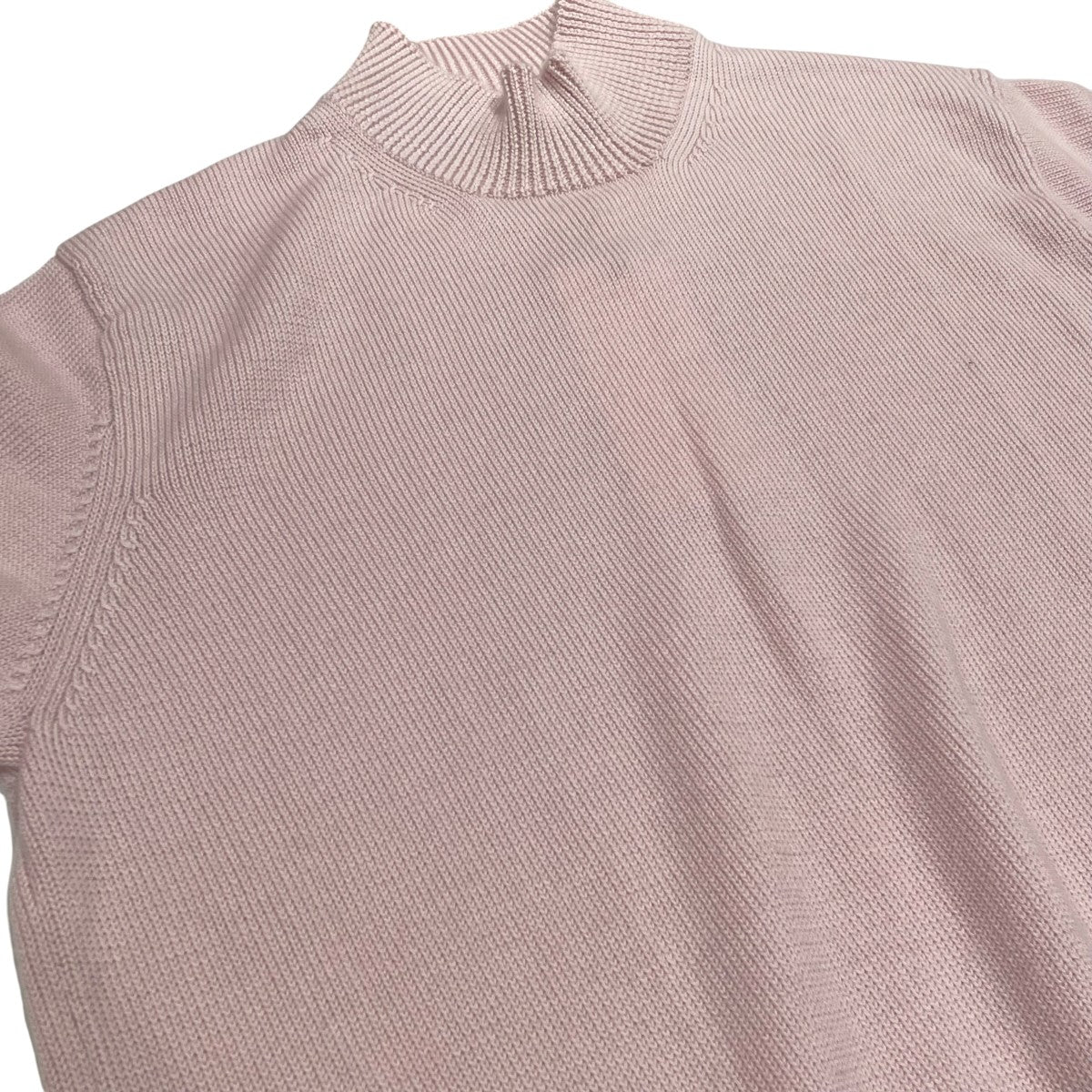 MAATEE＆SONS 梳毛CASHMERE多本撚 MN P O SWEATERモックネックニットMT4303-0104 古着・中古-3枚目のアイテム画像