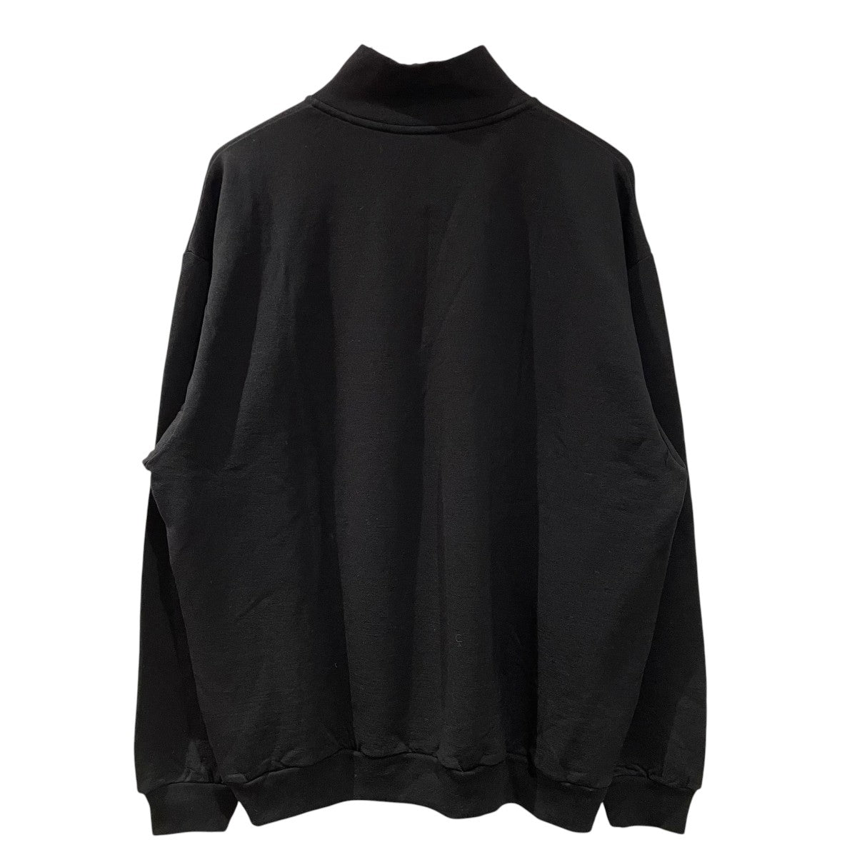 AURALEE 25AWLIGHT WOOL SWEAT HALF ZIP P OハーフジップスウェットA25AP01WU 古着・中古-2枚目のアイテム画像