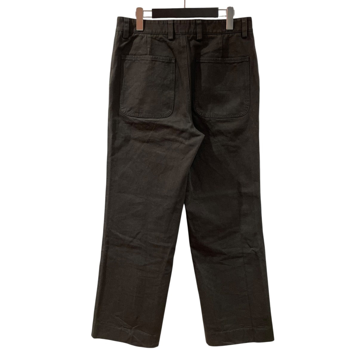 AARON LEVINE NEW YORK SULPHUR DYED WORKWEAR PANTデニムパンツ 古着・中古-2枚目のアイテム画像