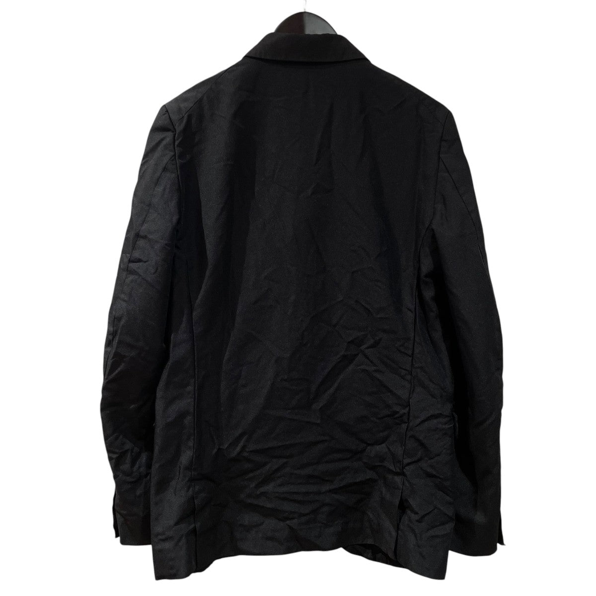 COMME des GARCONS HOMME PLUS ポリエステル縮絨ジャケットテーラードジャケットpz-j008 古着・中古-2枚目のアイテム画像