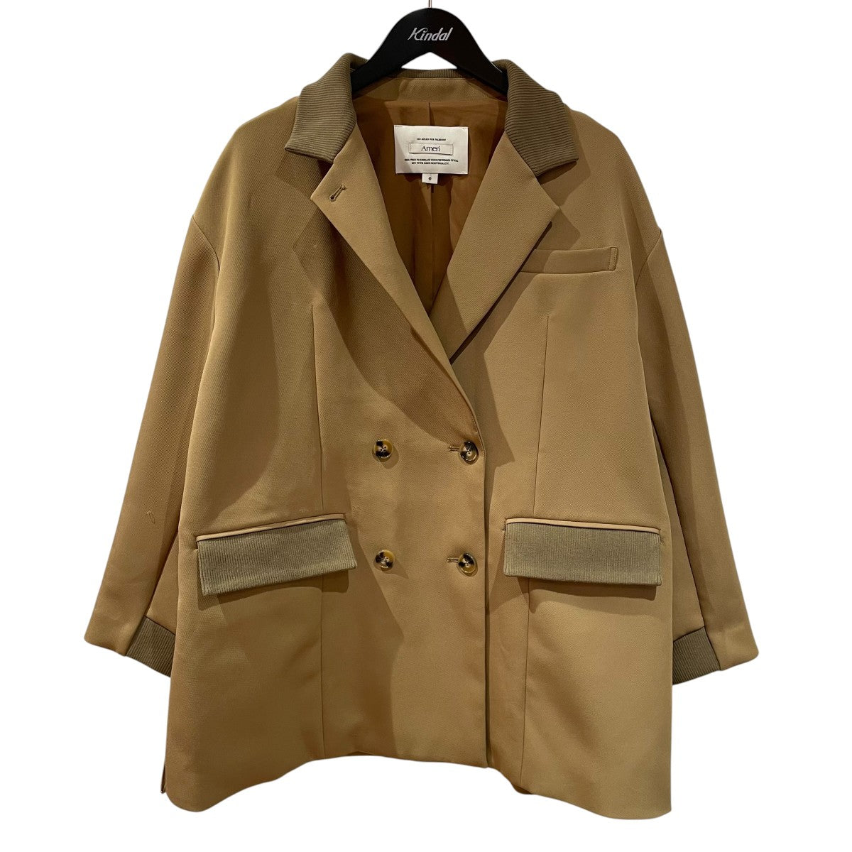 RIB SWITCHING OVER JACKETダブルジャケット0224206721710