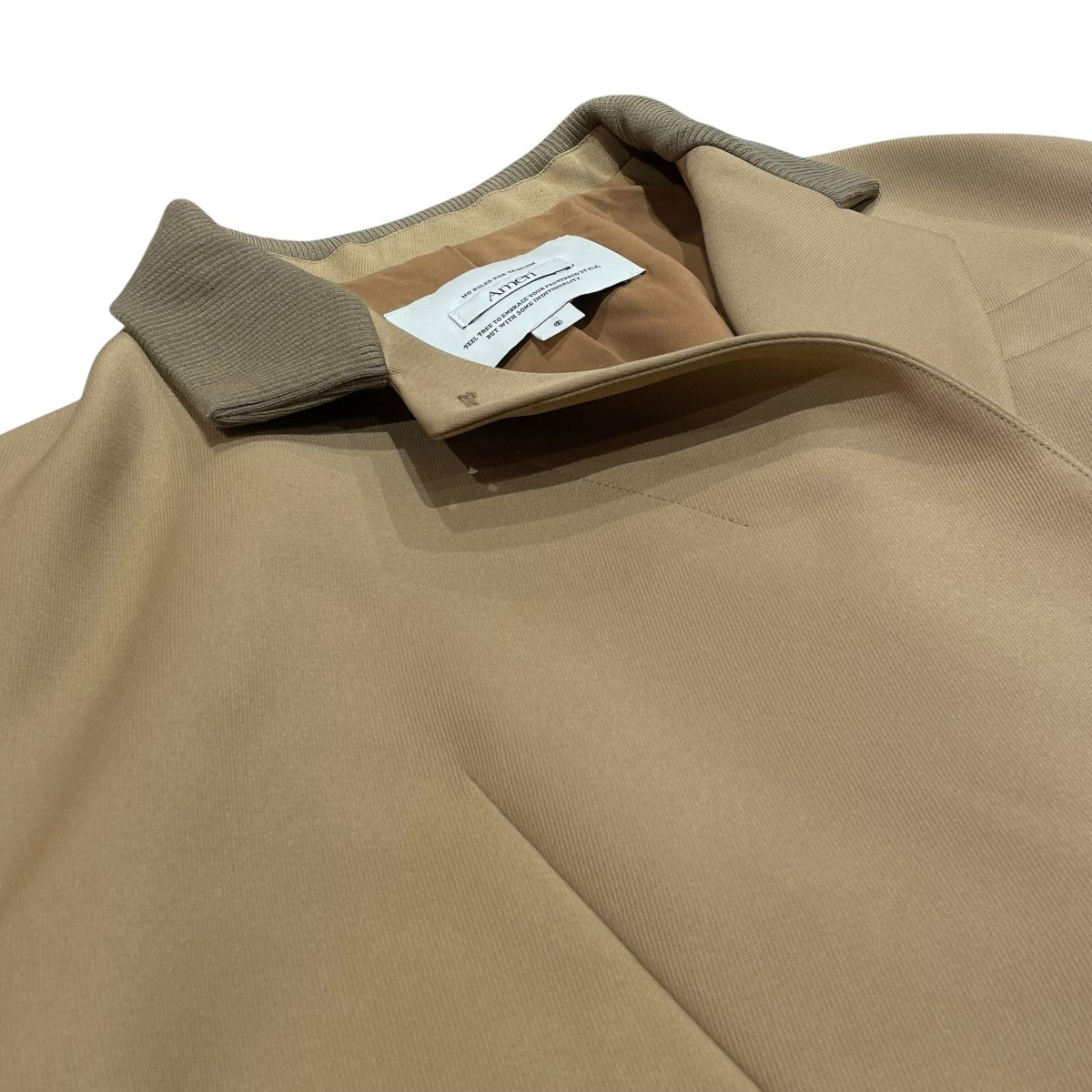 RIB SWITCHING OVER JACKETダブルジャケット0224206721710