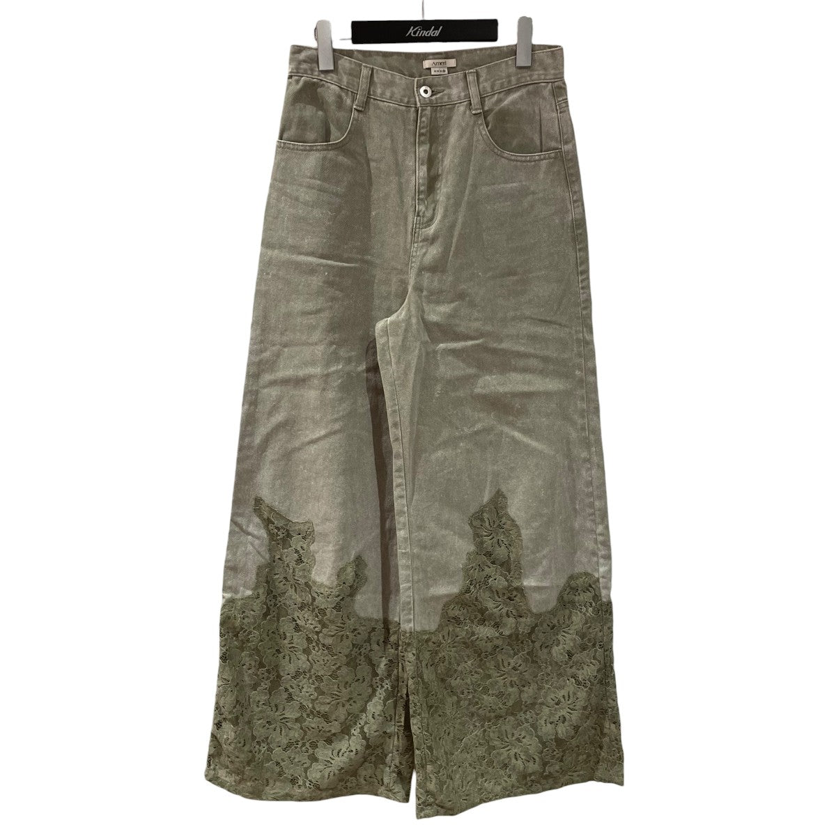 AMERI LACE DOCKING FADE DENIM PANTSデニムパンツ0225108911810 古着・中古-1枚目のアイテム画像