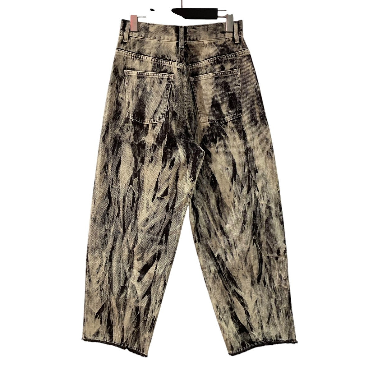 AMERI HAND BLEACH LOOSE DENIMデニムパンツ0225208611430 古着・中古-2枚目のアイテム画像
