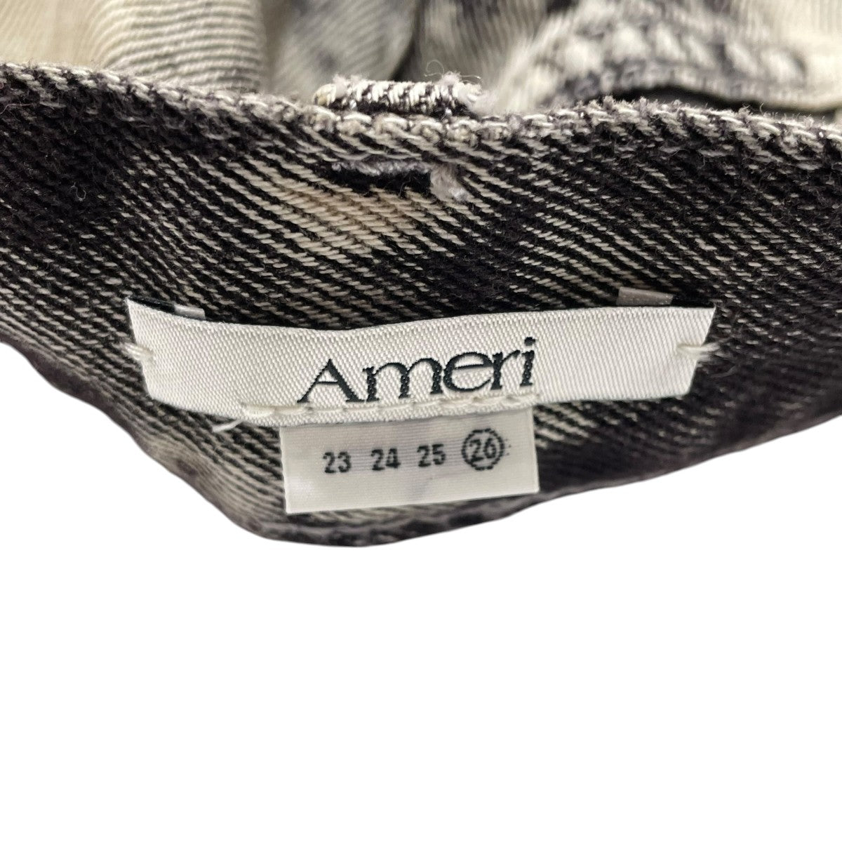 AMERI HAND BLEACH LOOSE DENIMデニムパンツ0225208611430 古着・中古-6枚目のアイテム画像