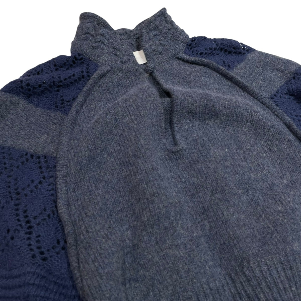 Multiple Knit High-Neck TopsVスキッパーニットMM19AW-KN061