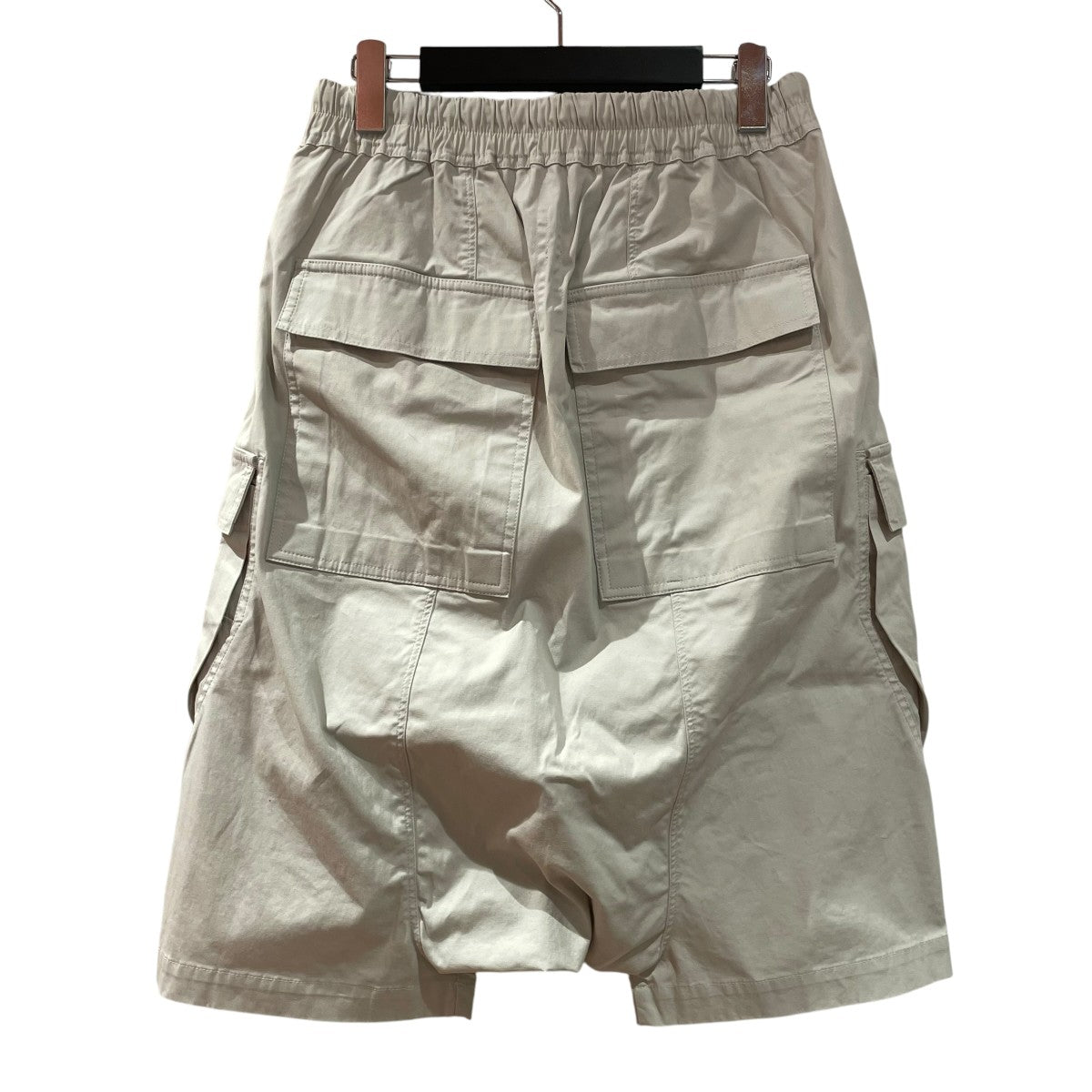 RICK OWENS 17SSドローストリングサルエルショーツハーフパンツRU17S9387-TE 古着・中古-2枚目のアイテム画像