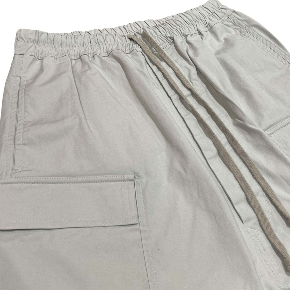 RICK OWENS 17SSドローストリングサルエルショーツハーフパンツRU17S9387-TE 古着・中古-3枚目のアイテム画像