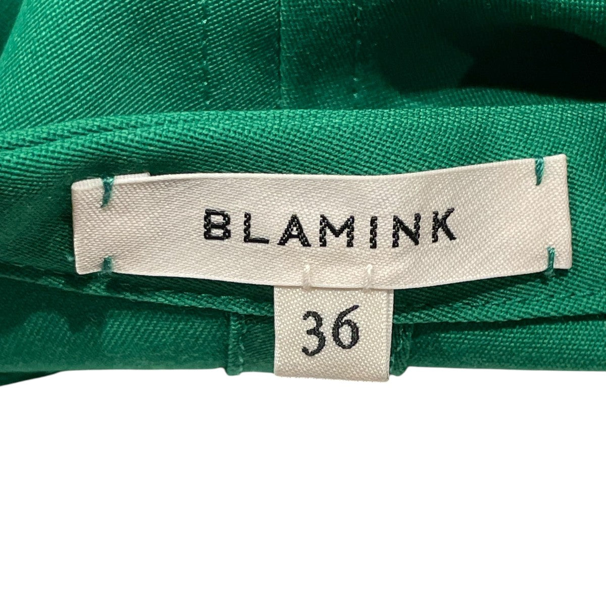 BLAMINK PRE バンドカラーショートスリーブワンピース半袖ワンピース7926-230-0389 古着・中古-7枚目のアイテム画像