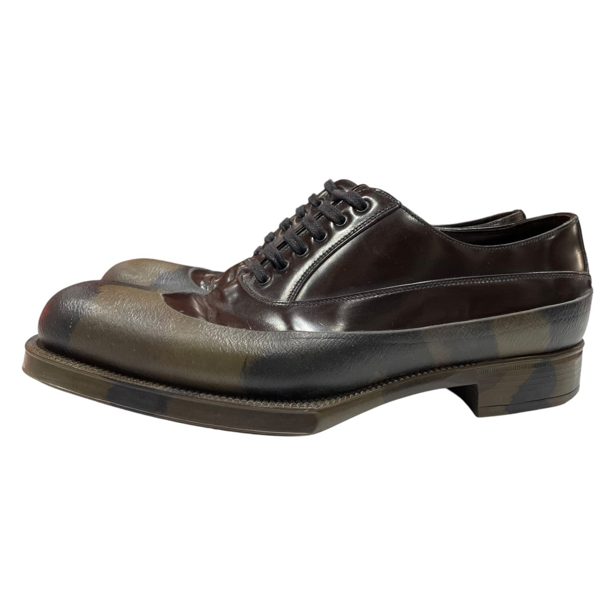PRADA 12AWラバーソールレザーシューズ2EG 059 古着・中古-3枚目のアイテム画像