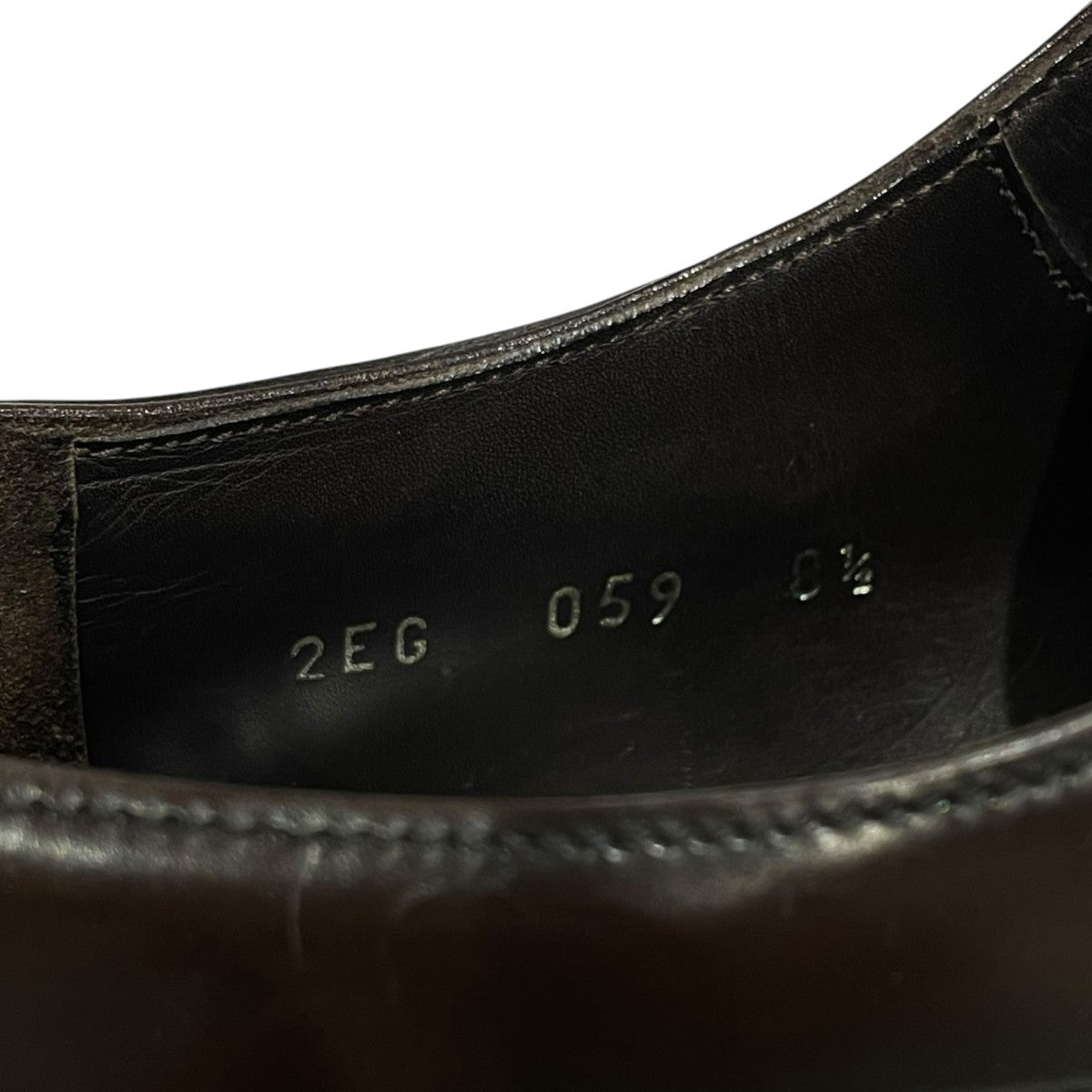 PRADA 12AWラバーソールレザーシューズ2EG 059 古着・中古-9枚目のアイテム画像