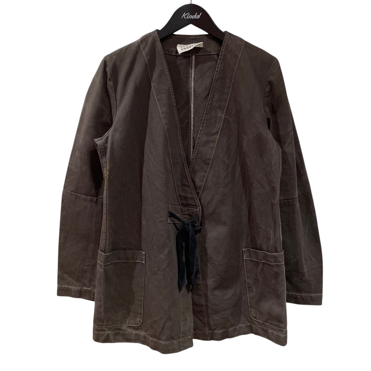 Maison Martin Margiela オリゾンタグシャツジャケット333-46806 古着・中古-1枚目のアイテム画像