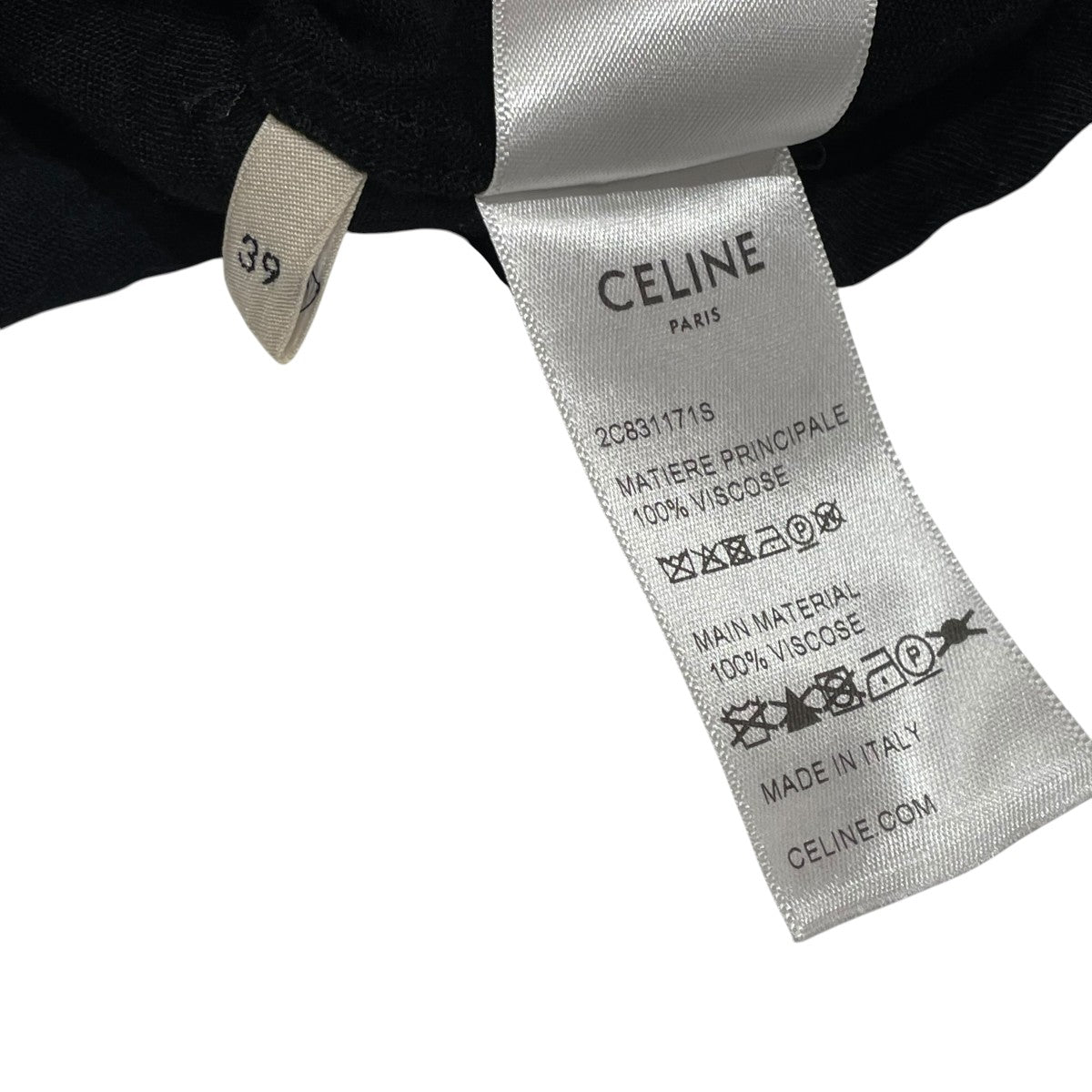 CELINE 22AWエディ期半袖シャツ2C831171S 古着・中古-6枚目のアイテム画像