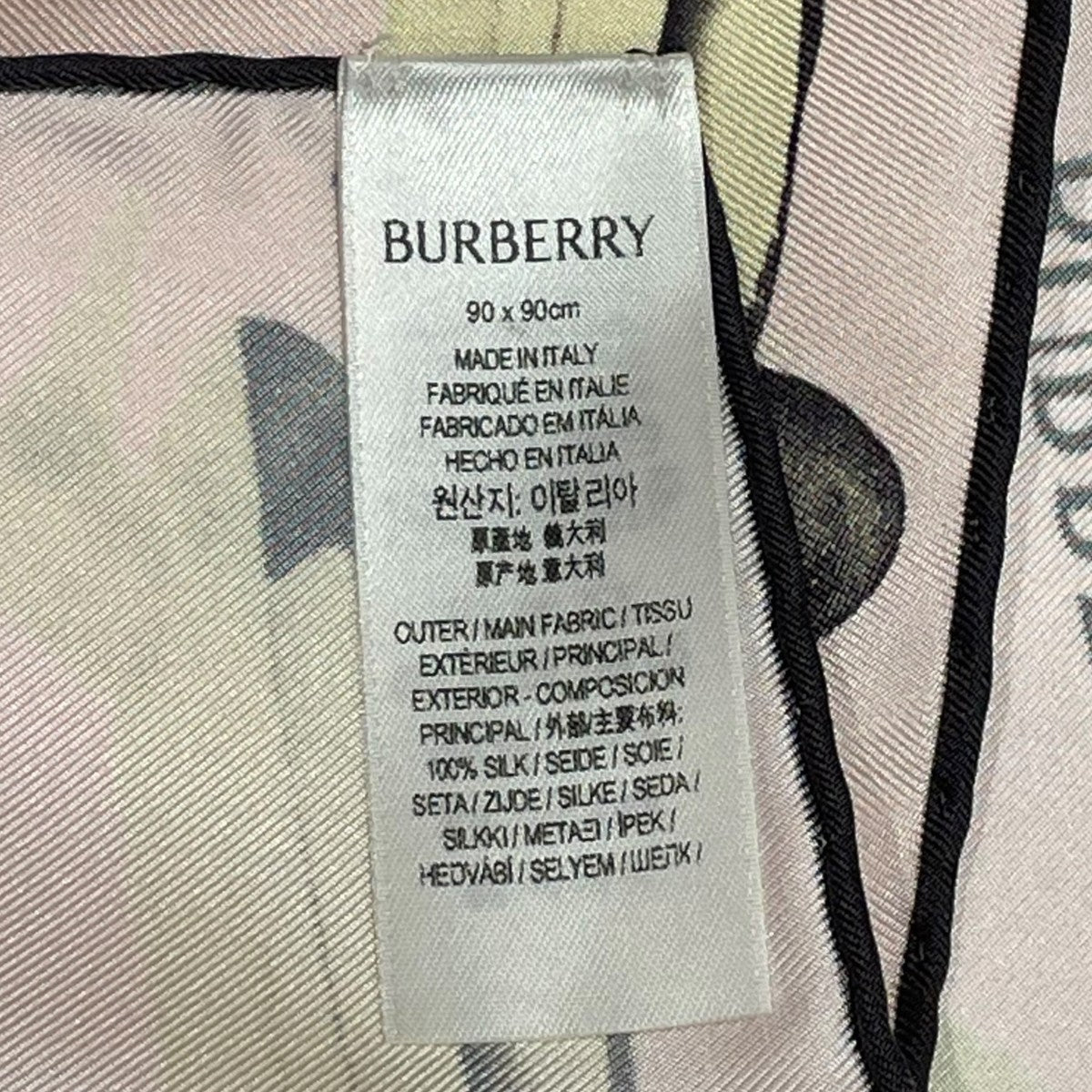 BURBERRY スカーフ 古着・中古-3枚目のアイテム画像