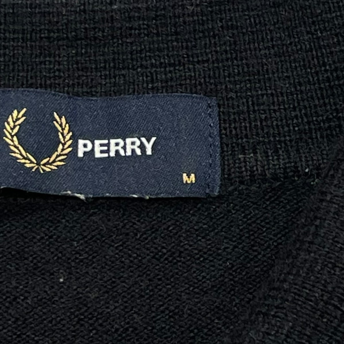 FRED PERRY ニットポロシャツK4535 102 00170 402 古着・中古-6枚目のアイテム画像