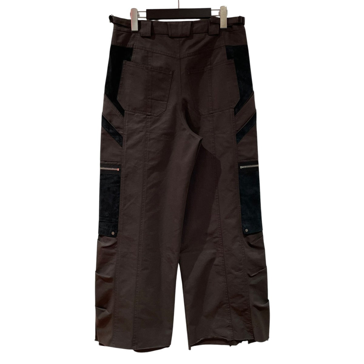 CMMAWEAR スエード切り替えパンツ 古着・中古-2枚目のアイテム画像