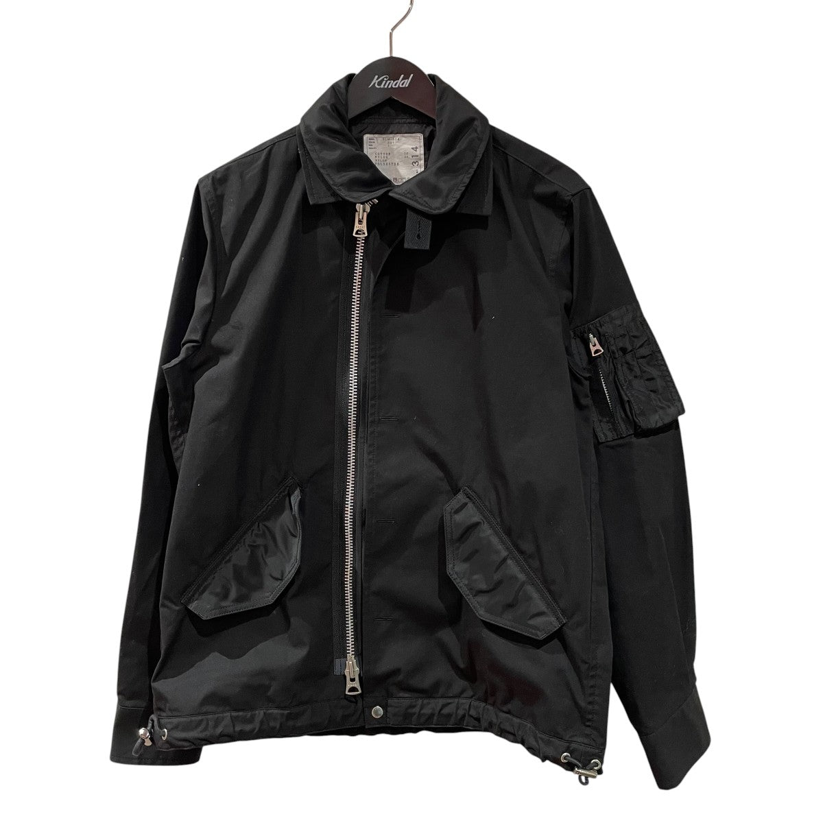 sacai Cotton Nylon Oxford BlousonブルゾンSCM-314 古着・中古-1枚目のアイテム画像