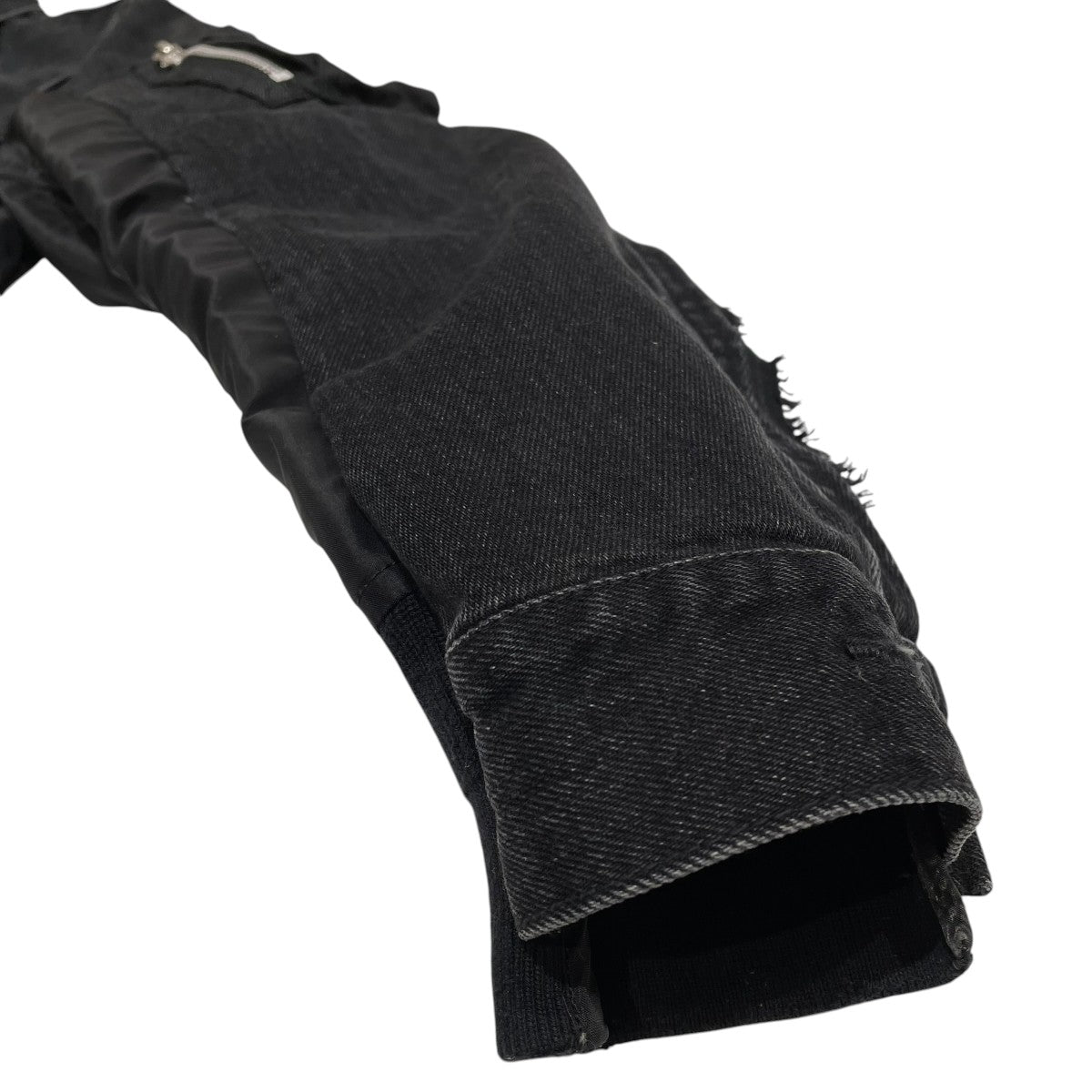 Denim x Nylon Twill Jacketナイロン切り替えデニムジャケットSCM-303