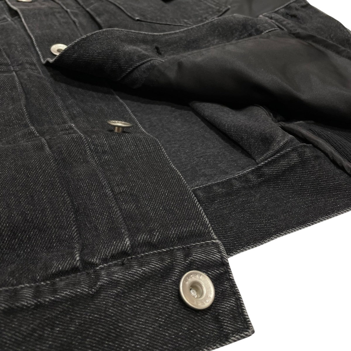 Denim x Nylon Twill Jacketナイロン切り替えデニムジャケットSCM-303