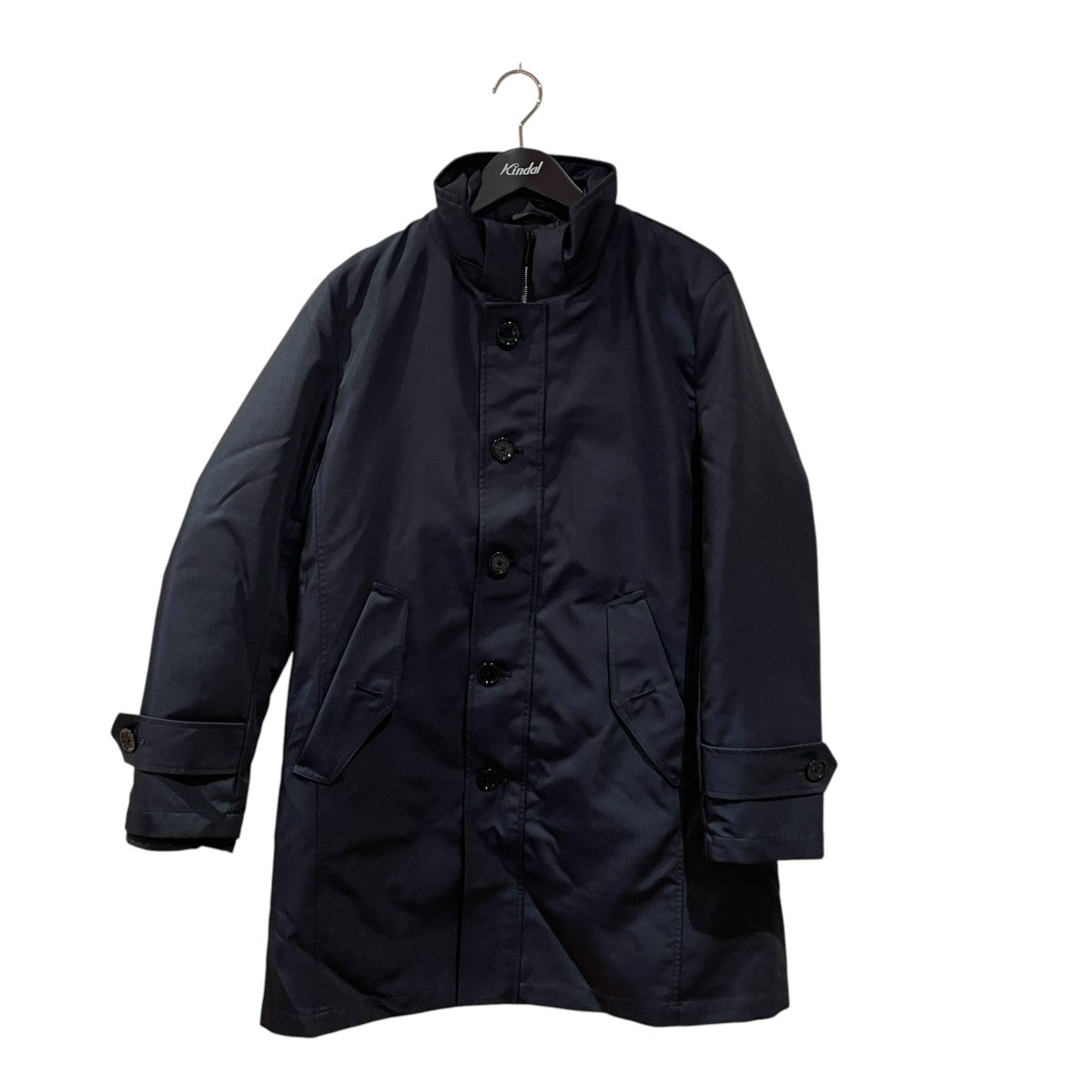 BLACK LABEL CRESTBRIDGE ダブルフェイスメモリー10monthシティパーカー中綿コート51F10-220-28 古着・中古-1枚目のアイテム画像