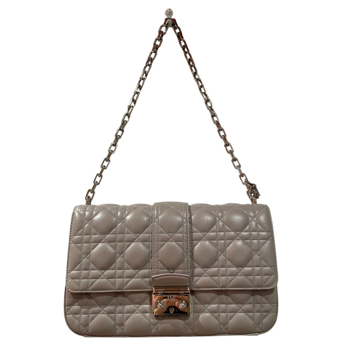 Christian Dior レディディオールカナージュチェーンショルダーバッグショルダーバッグ 古着・中古-1枚目のアイテム画像