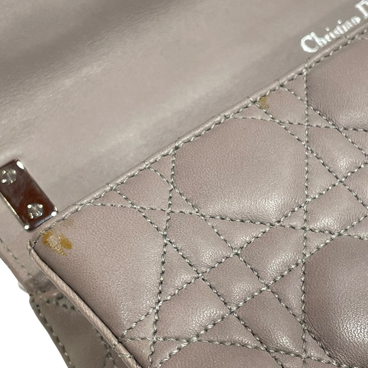 Christian Dior レディディオールカナージュチェーンショルダーバッグショルダーバッグ 古着・中古-8枚目のアイテム画像