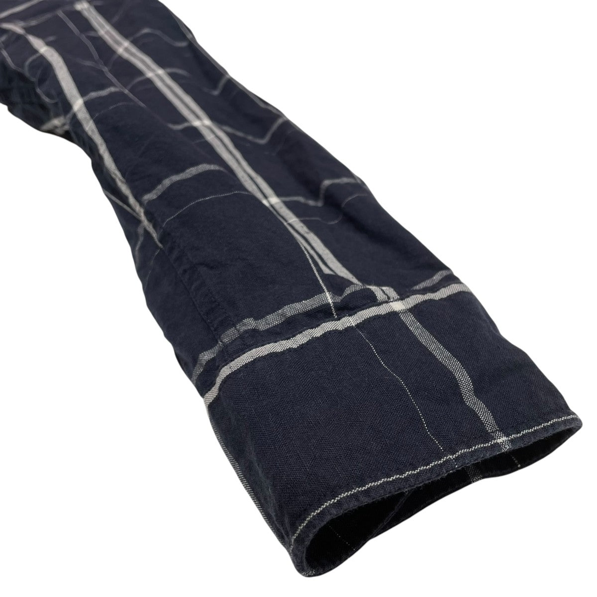 MHL 25SSGRAPHIC GRID CHECK COTTON長袖シャツ596 5250202 古着・中古-4枚目のアイテム画像