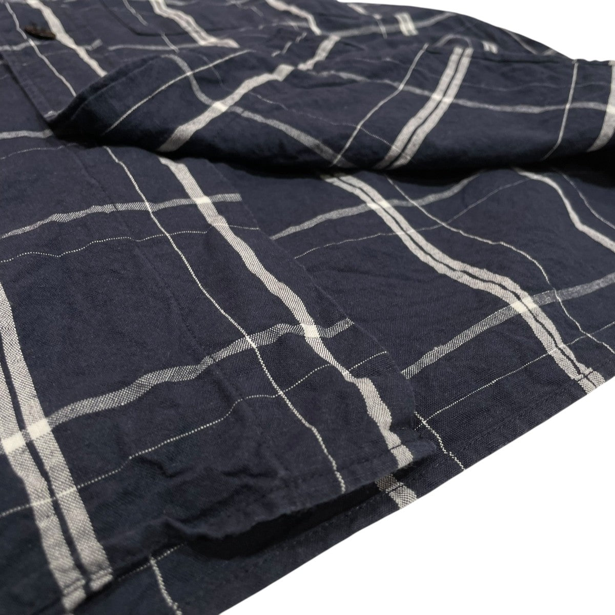 MHL 25SSGRAPHIC GRID CHECK COTTON長袖シャツ596 5250202 古着・中古-5枚目のアイテム画像