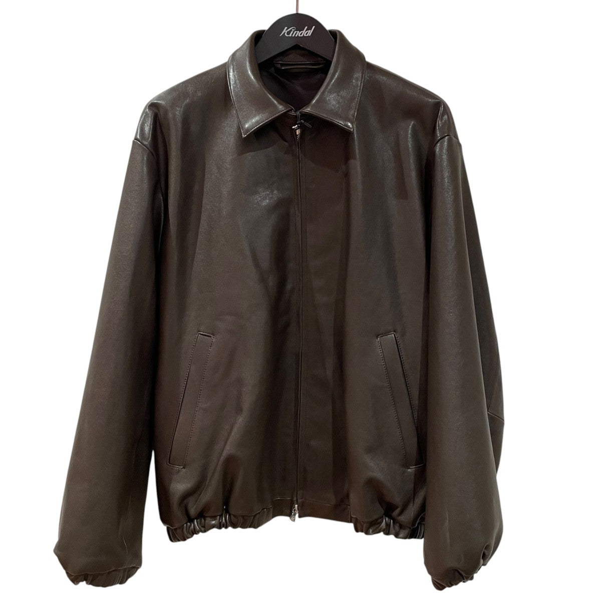 ssstein Lambs Leather Light Zip JacketレザージャケットST.1379 古着・中古-1枚目のアイテム画像