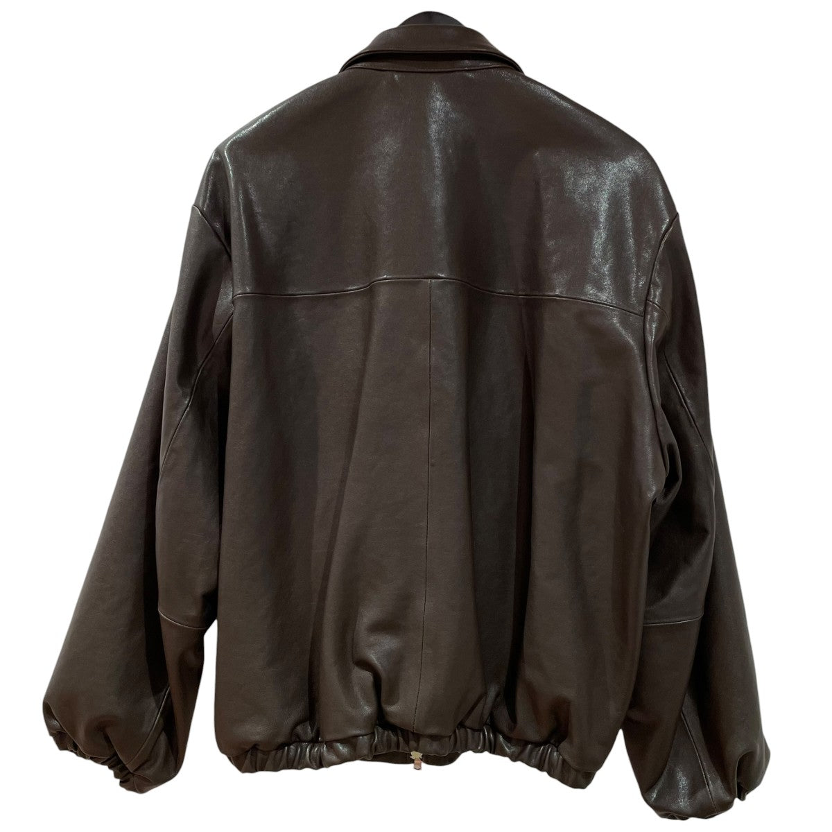 ssstein Lambs Leather Light Zip JacketレザージャケットST.1379 古着・中古-2枚目のアイテム画像