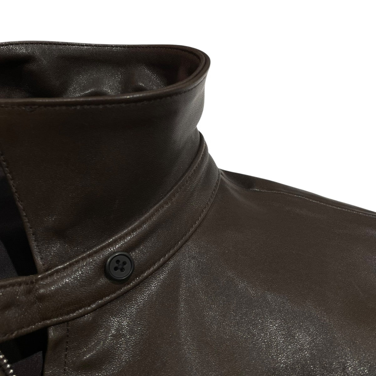 ssstein Lambs Leather Light Zip JacketレザージャケットST.1379 古着・中古-5枚目のアイテム画像