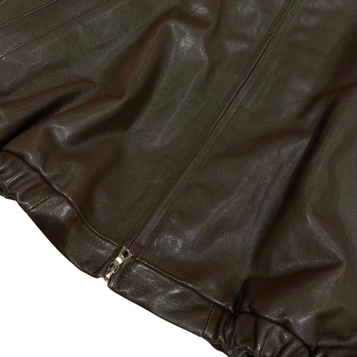 ssstein Lambs Leather Light Zip JacketレザージャケットST.1379 古着・中古-9枚目のアイテム画像