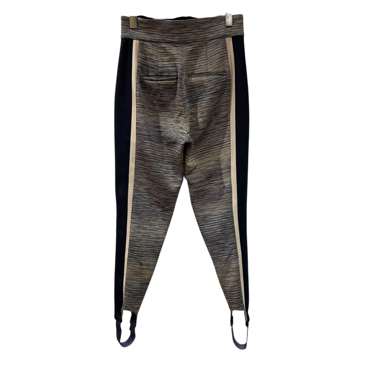 mame kurogouchi ikat Gradient Jersey Tapered PantsテーパードパンツMM22FW-JS046 古着・中古-2枚目のアイテム画像
