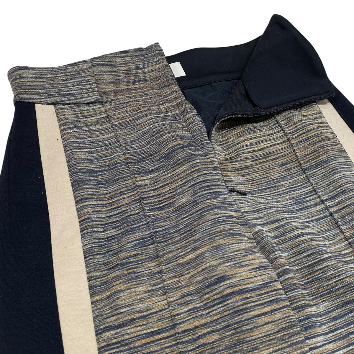 mame kurogouchi ikat Gradient Jersey Tapered PantsテーパードパンツMM22FW-JS046 古着・中古-3枚目のアイテム画像