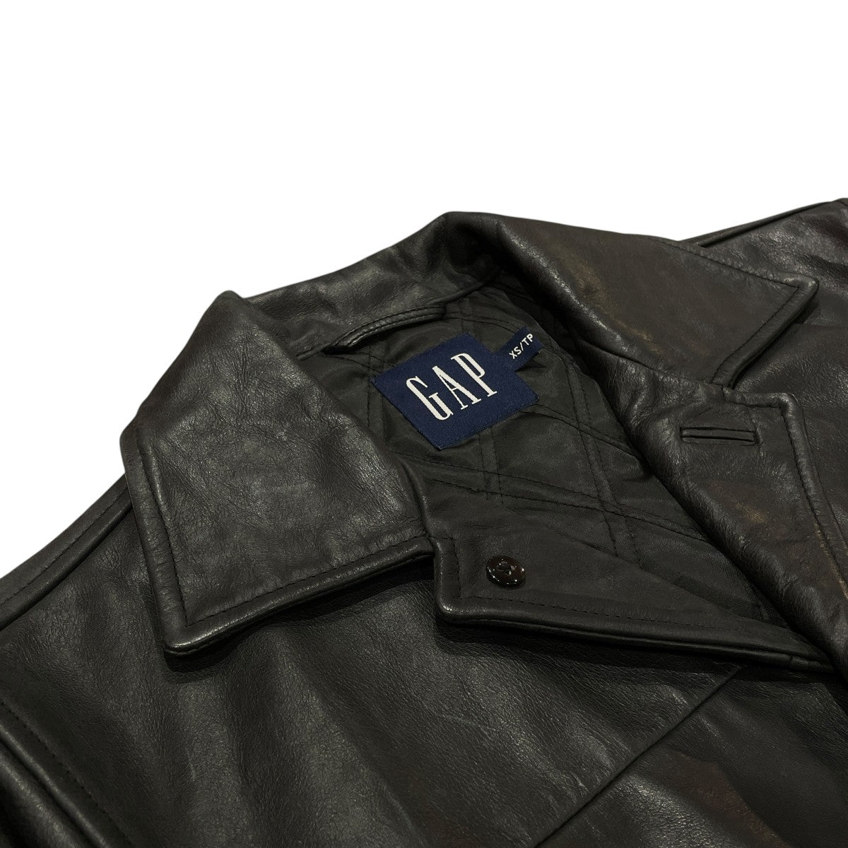 GAP 90sレザージャケット303039 古着・中古-3枚目のアイテム画像