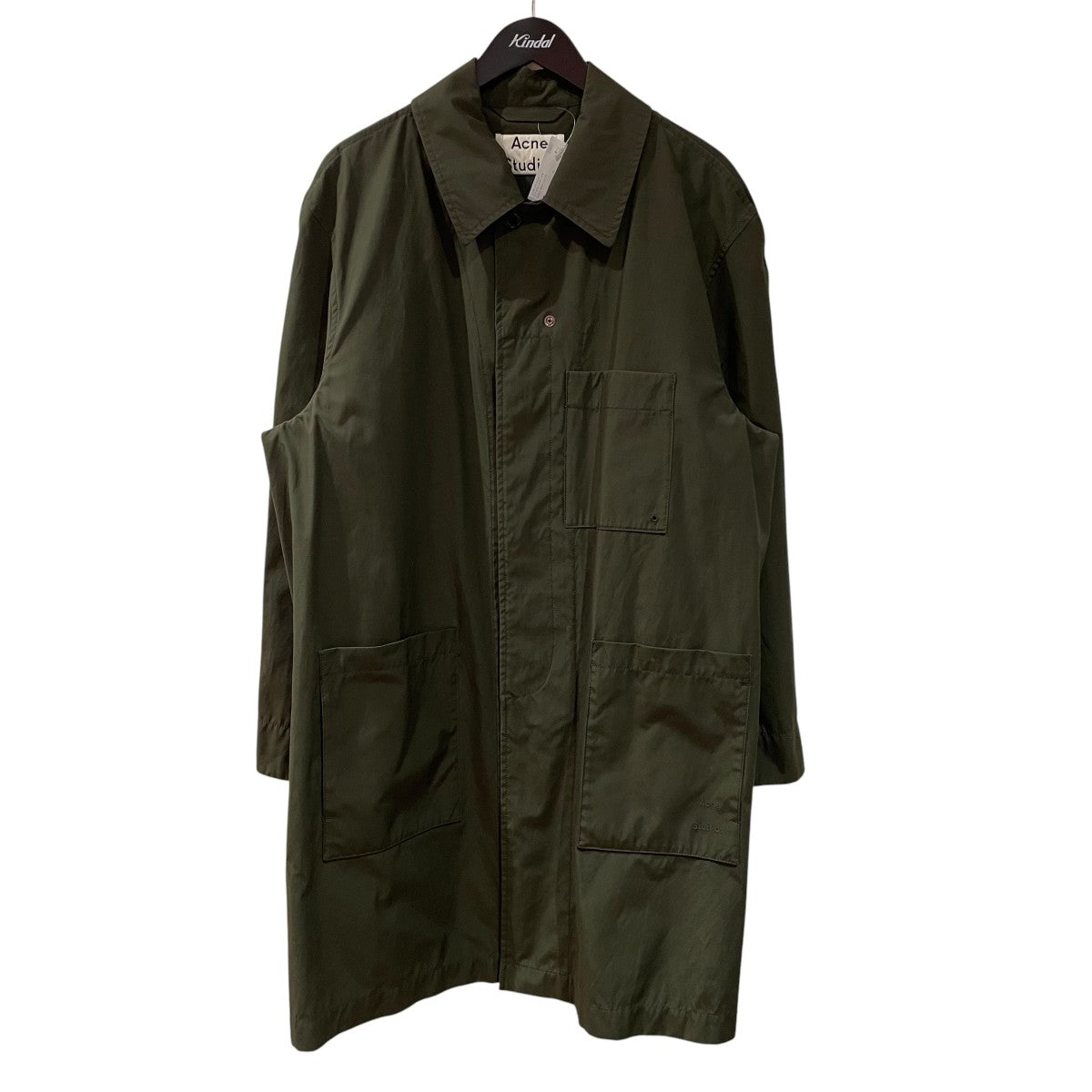 ACNE STUDIOS ステンカラーコート1159 343 7154 古着・中古-1枚目のアイテム画像