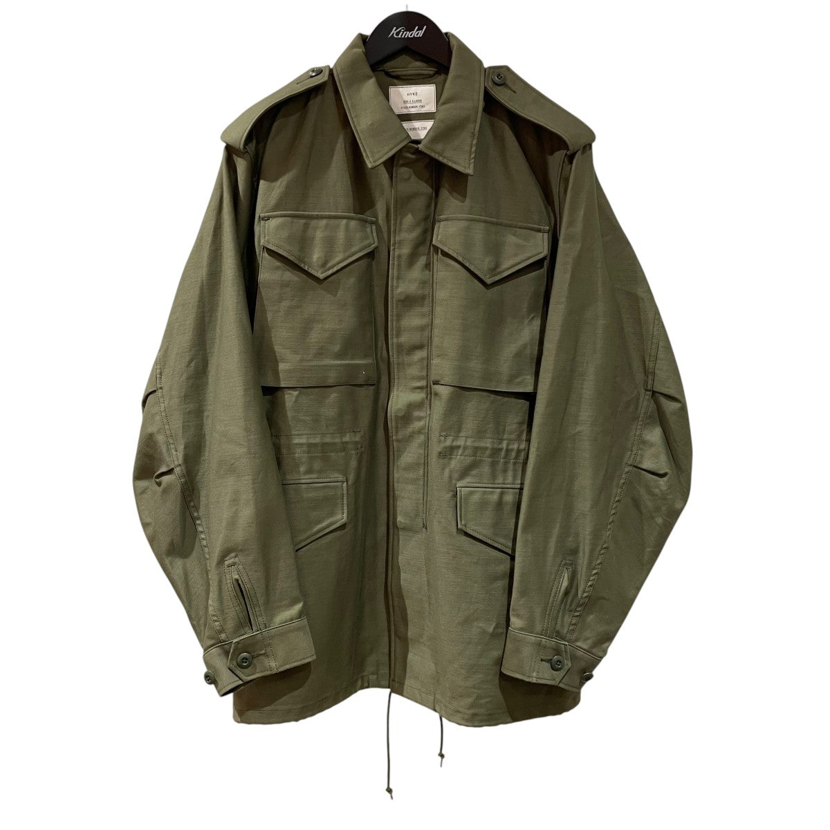 HYKE FIELD JACKETカバーオール222 1783 033 古着・中古-1枚目のアイテム画像