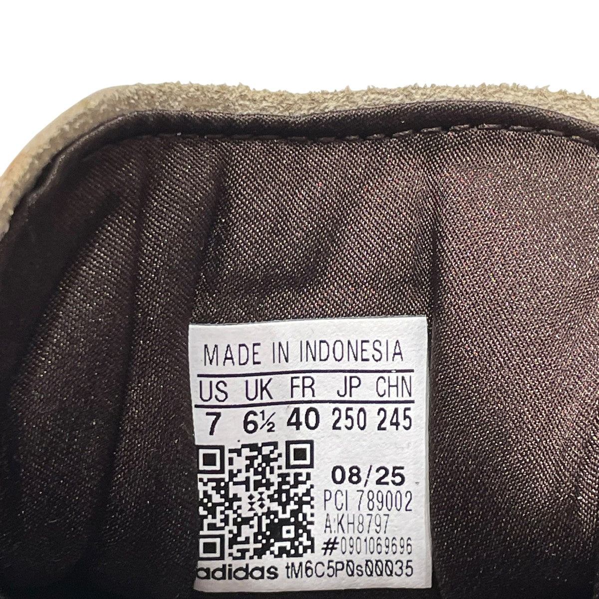 adidas×WALES BONNER ローカットスニーカーKH8797 古着・中古-6枚目のアイテム画像