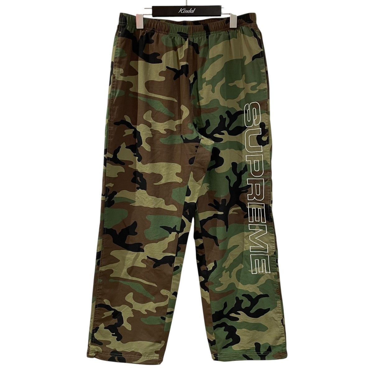Supreme spellout embroidered ripstop track pantイージーパンツ 古着・中古-1枚目のアイテム画像