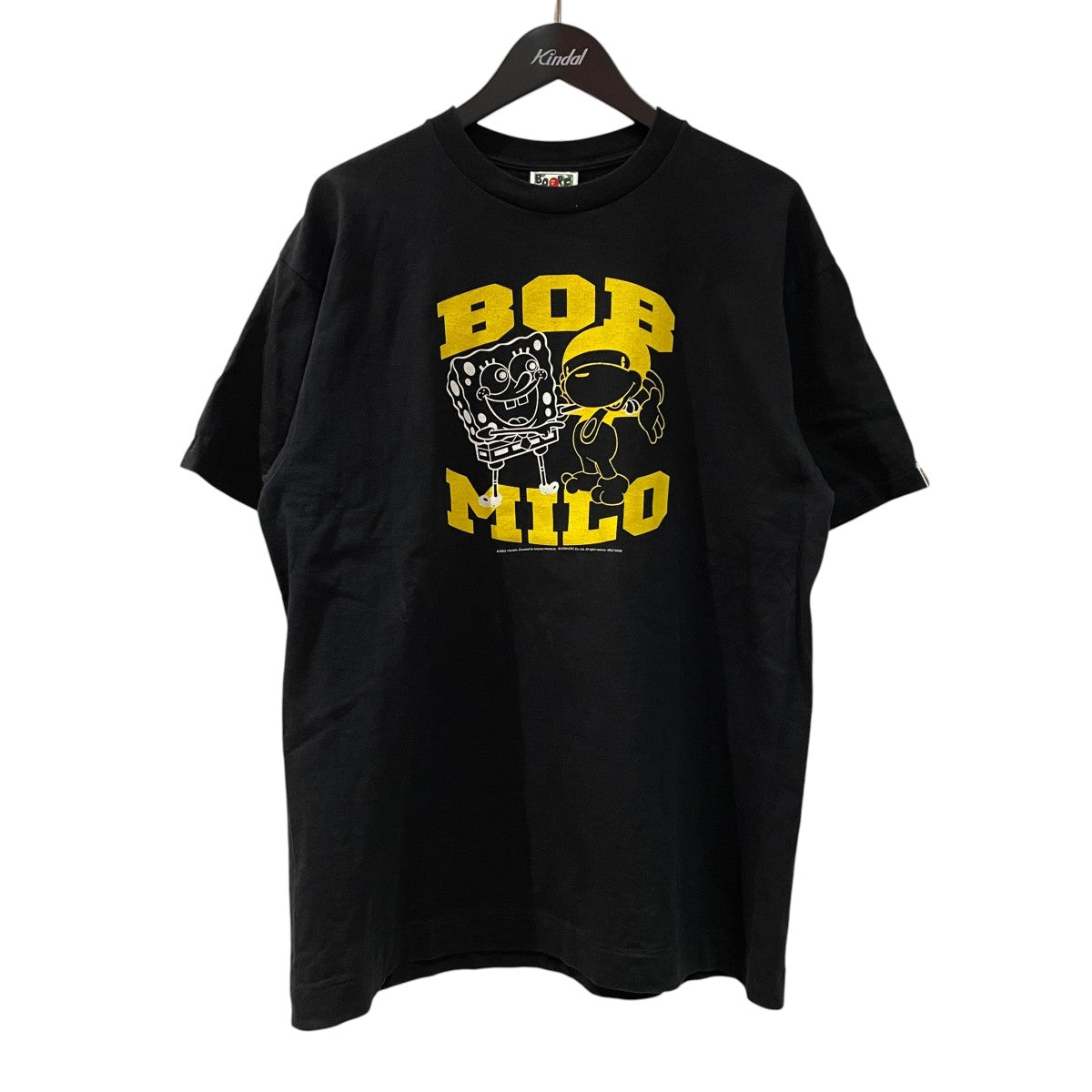 A BATHING APE×SPONGE BOB×MILO TEE 半袖Tシャツ 古着・中古-1枚目のアイテム画像