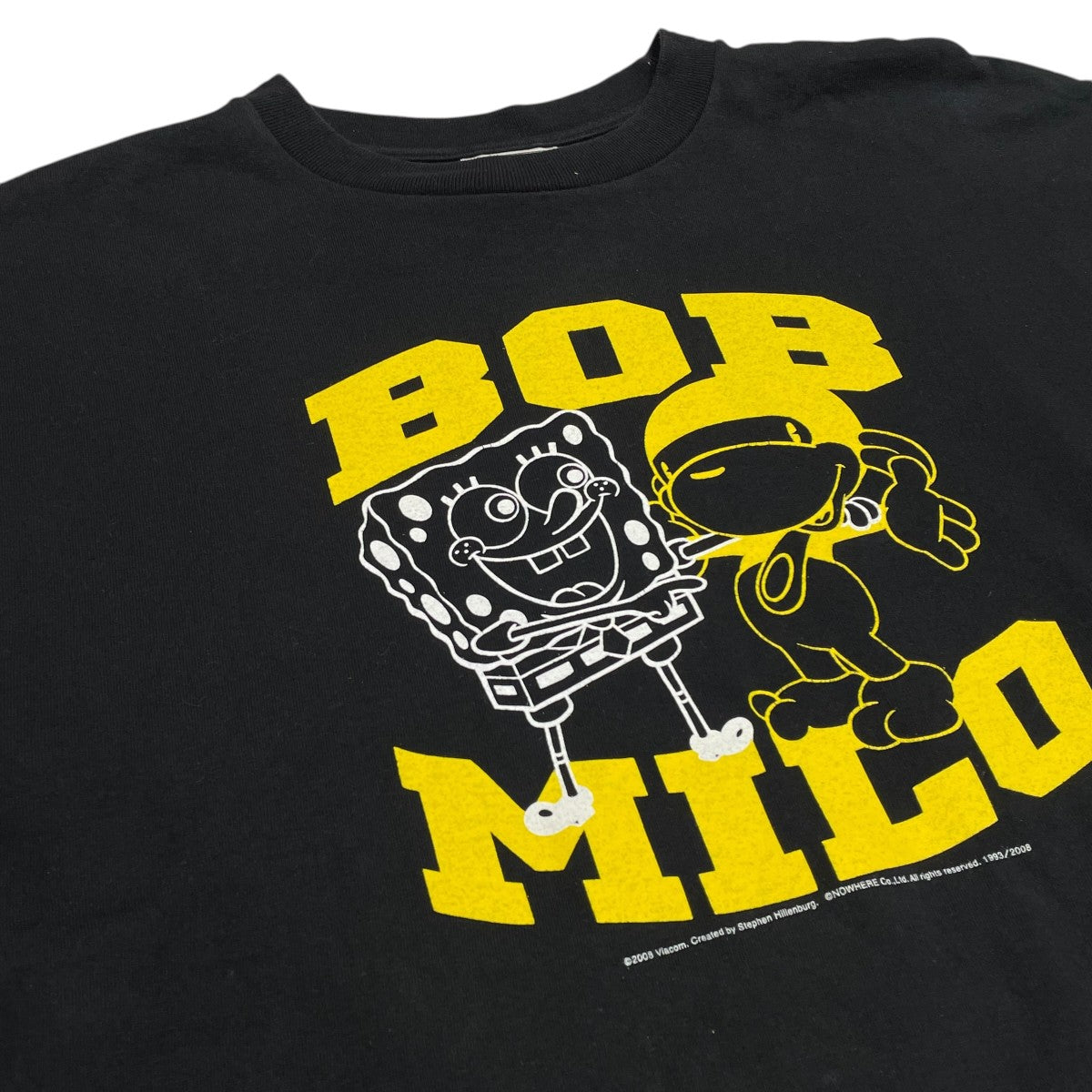 A BATHING APE×SPONGE BOB×MILO TEE 半袖Tシャツ 古着・中古-3枚目のアイテム画像