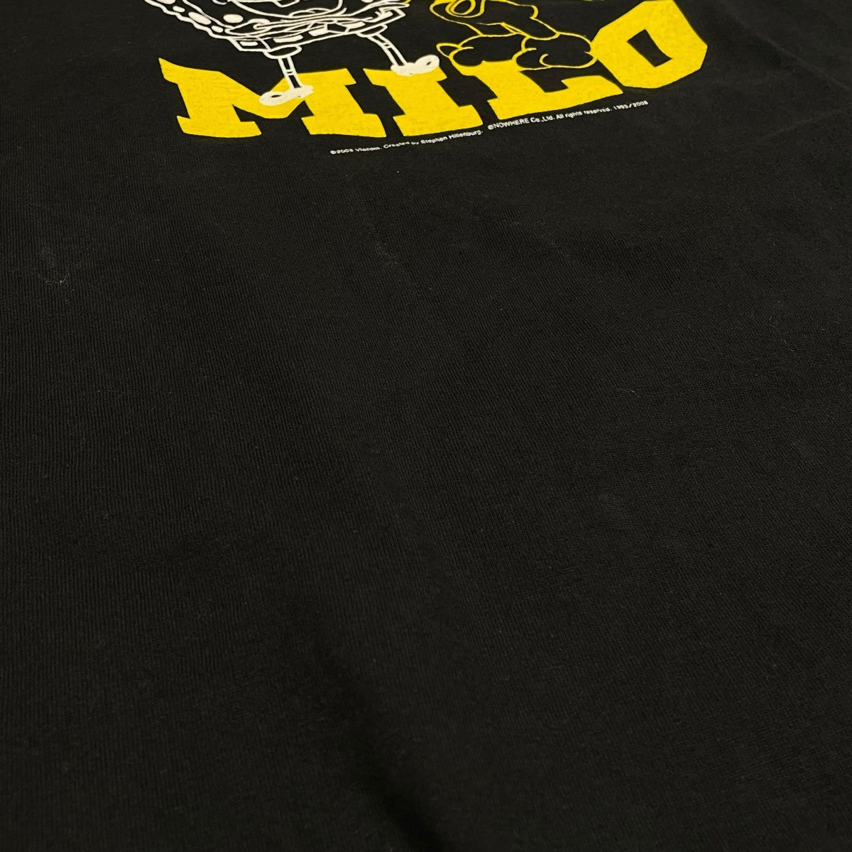 A BATHING APE×SPONGE BOB×MILO TEE 半袖Tシャツ 古着・中古-8枚目のアイテム画像