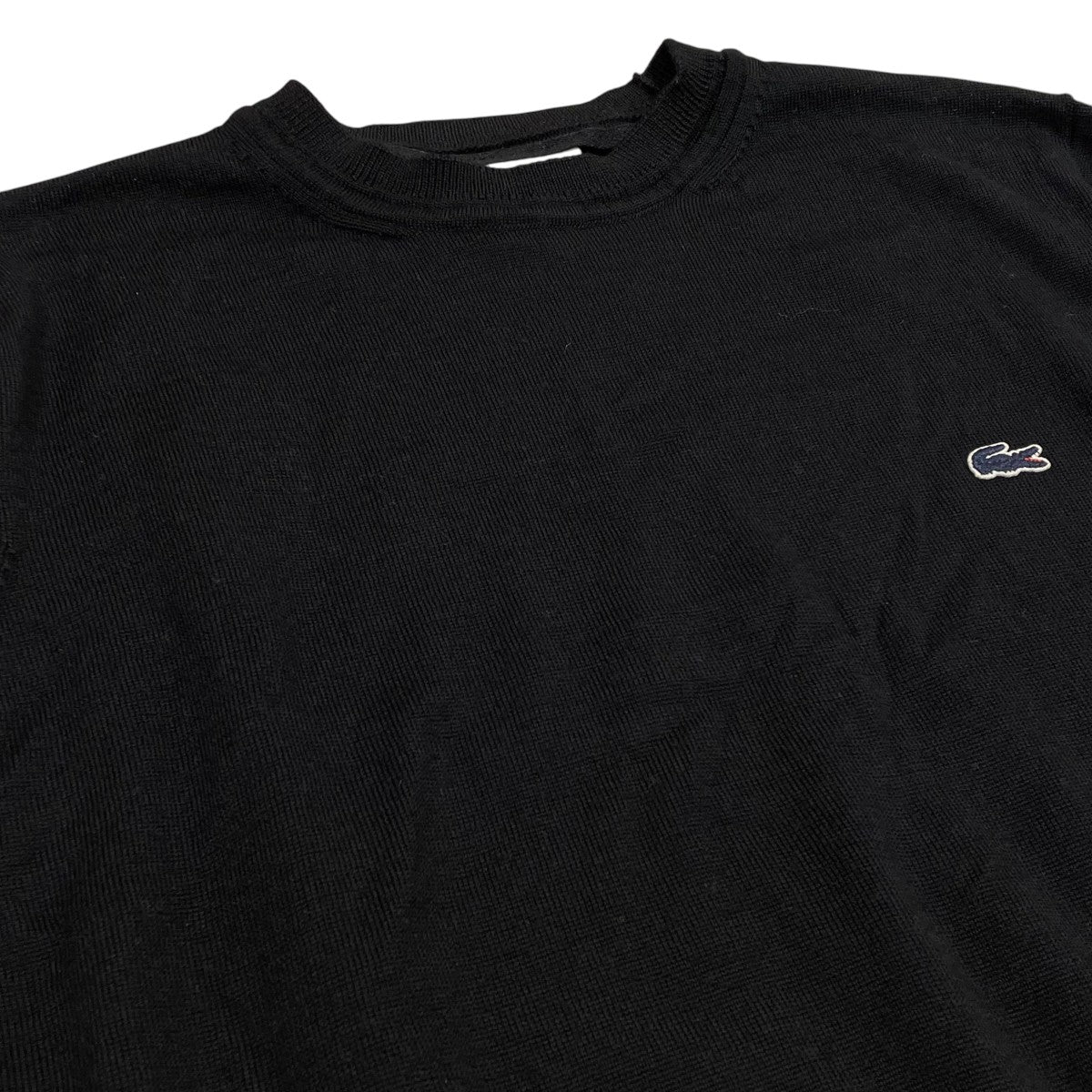 sacai×LACOSTE ニット17-01677M 17-01677M ブラック サイズ 3｜【公式