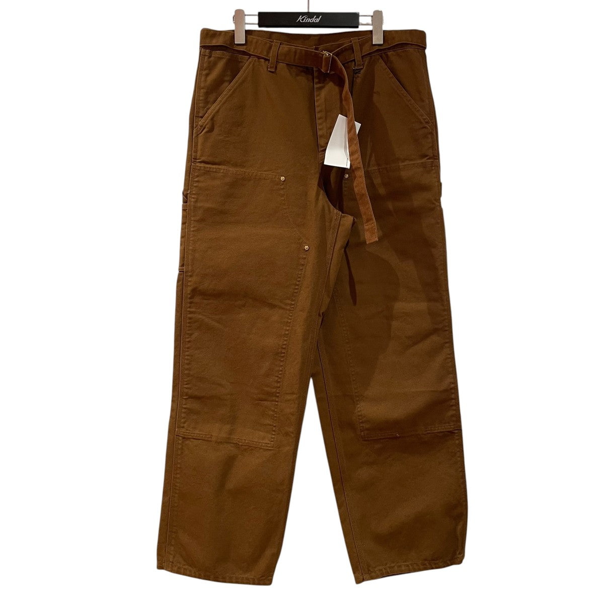 sacai×CarHartt WIP Duck Pantsダブルニーパンツ25-00991S 古着・中古-1枚目のアイテム画像