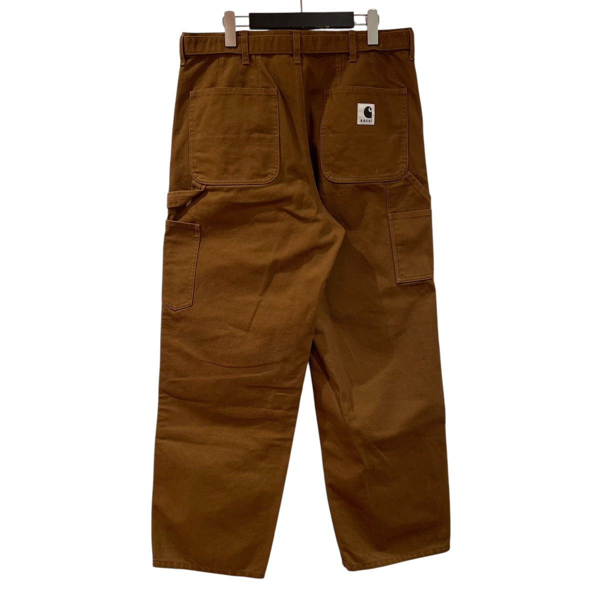 sacai×CarHartt WIP Duck Pantsダブルニーパンツ25-00991S 古着・中古-2枚目のアイテム画像